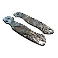 Kid Of Darkness Black - Spyderco Para Military 2 Cru-Wear Knife Scales by Svechnikov Knives