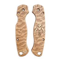 Mythosaur Skull Sands (3166) - Spyderco Para Military 2 Knife Scales by Svechnikov Knives
