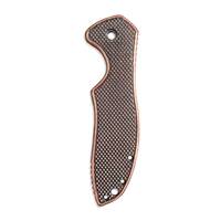 Kershaw Emerson CQC 6K/7K maple handle scales - Classic V2 Dark Cherry / hand-painted