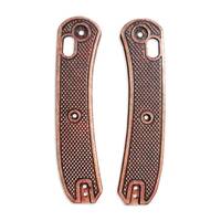 Knafs Lander 2 maple handle scales - Classic V2 Dark Cherry / hand-painted