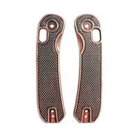 Knafs Lander 3 maple handle scales - Classic V2 Dark Cherry / hand-painted