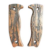 ESEE Model 5/6 maple handle scales - Roughness Bronze / hand-painted
