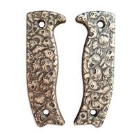 Scared Faces - ESEE Model 5, Model 6 Knife Scales by Svechnikov Knives