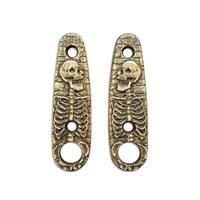 ESEE Izula 2 maple handle scales - Skeleton / hand-painted
