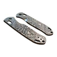War Chief - Kizer Drop Bear Knife Scales by Svechnikov Knives