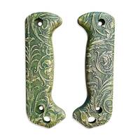 Wild Thickets Green - Ka-Bar Becker Full-Size BK2, BK7, BK9, BK22 Knife Scales by Svechnikov Knives