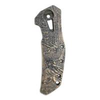 Zero Tolerance ZT 0308 maple handle scales - Alduin's Wall (3169) / hand-painted