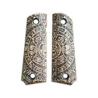 Browning 1911 22 / 380 maple grips - Aztec / hand-painted