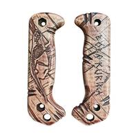 Bobr V2 Light Cherry - Ka-Bar Becker Full-Size BK2, BK7, BK9, BK22 Knife Scales by Svechnikov Knives