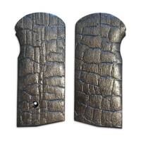 Stechkin APS maple grips - Charcoal / hand-painted
