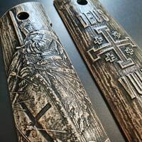 Deus Vult - 1911 Full Size Magwell Grips