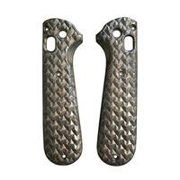Dragon Scales Black - Benchmade Redoubt 430 Knife Scales by Svechnikov Knives