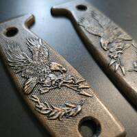 Eagle Arrows - ESEE Model 3, Model 4 Knife Scales by Svechnikov Knives