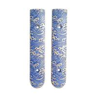 TwoSun TS394 maple handle scales - Japan Wave / hand-painted