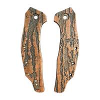 Zero Tolerance ZT 0357 maple handle scales - Roughness Bronze / hand-painted