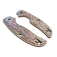 Sakura - Spyderco Sage 1 Knife Scales by Svechnikov Knives