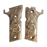 Beretta 92X Performance maple grips - Summon Reaper / hand-painted