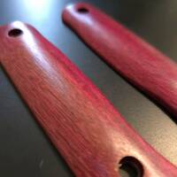 Traditional Amaranth - Fällkniven F1X, F1XB Knife Scales by Svechnikov Knives