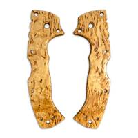 Cold Steel 4-Max Scout karelian birch handle scales - Traditional / hand-painted