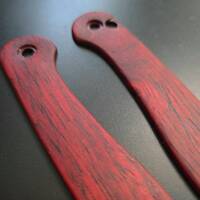 Traditional Padauk - CIVIVI Elementum Button Lock 2 Knife Scales by Svechnikov Knives