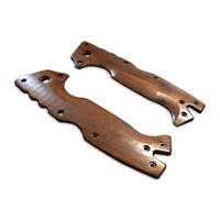 Cold Steel AD-10 walnut handle scales - Traditional / hand-painted