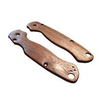 Traditional Walnut - Spyderco Para Military 2 Knife Scales by Vladimir Svechnikov
