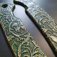 Wild Thickets Green - CIVIVI Chevalier Knife Scales by Svechnikov Knives