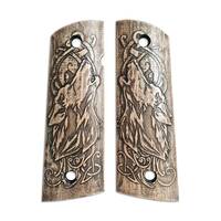 Wolves - 1911 Full Size Magwell Grips