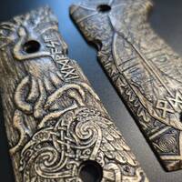 Yggdrasil And Odin - Beretta 92, 92A1, 92G, 92FS, 96, 96A1, 98FS, 98A1, M9, M9A1 Grips