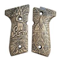 Yggdrasil And Odin - Beretta 92, 92A1, 92G, 92FS, 96, 96A1, 98FS, 98A1, M9, M9A1 Grips