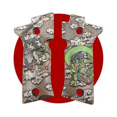 Fujinraijin - Beretta 80X Cheetah Grips by Umeda Karin (梅田 夏鈴)