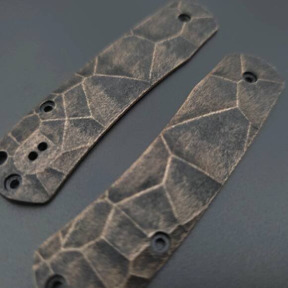 Böker TRPPR maple handle scales - Crack V2 (3169) / hand-painted