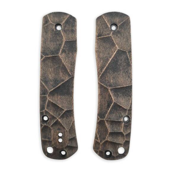 Böker TRPPR maple handle scales - Crack V2 (3169) / hand-painted