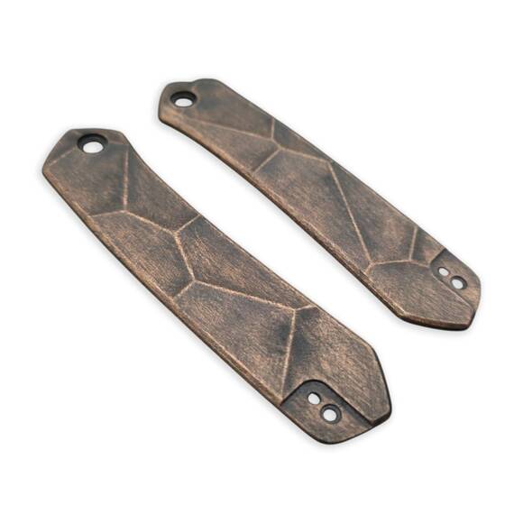 CIVIVI Vision FG maple handle scales - Crack V2 (3169) / hand-painted