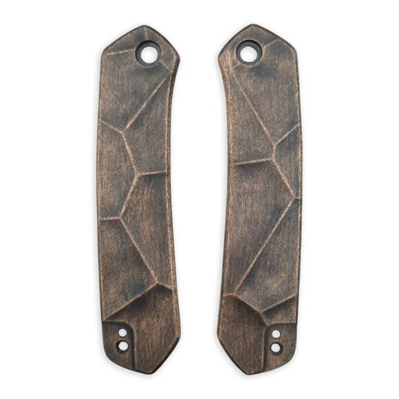CIVIVI Vision FG maple handle scales - Crack V2 (3169) / hand-painted