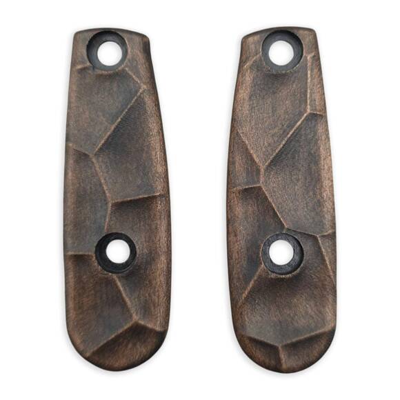 Ka-Bar Becker Eskabar BK14 maple handle scales - Crack V2 (3169) / hand-painted