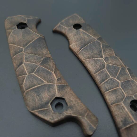 Crack V2 (3169) - Ka-Bar Jarosz Turok KA7503 Knife Scales by Svechnikov Knives