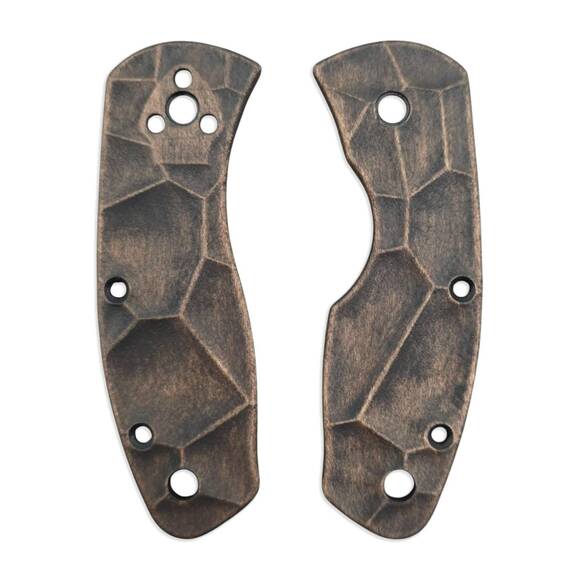 Crack V2 (3169) - Spyderco Ambitious Knife Scales by Svechnikov Knives