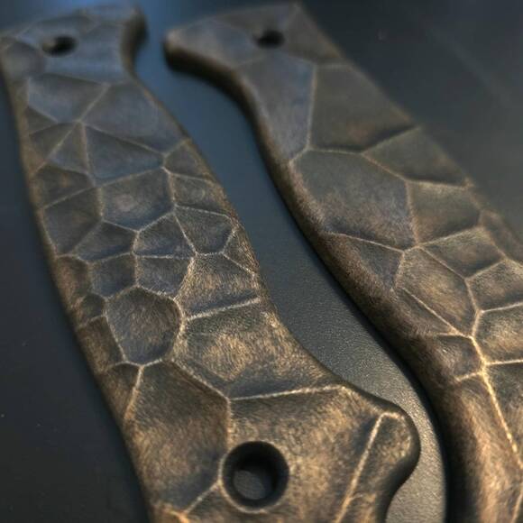 Crack V2 (3169) - Varusteleka (Terävä) Skrama 200 Knife Scales by Svechnikov Knives