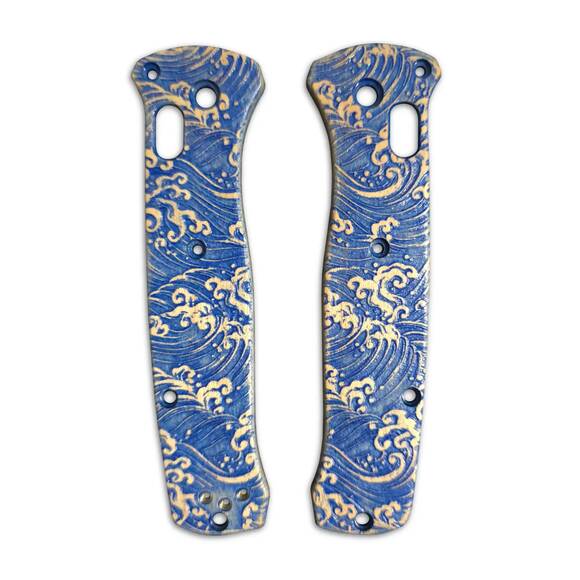 Benchmade Bailout 537 Maple Scales - Japan Wave / Hand-painted