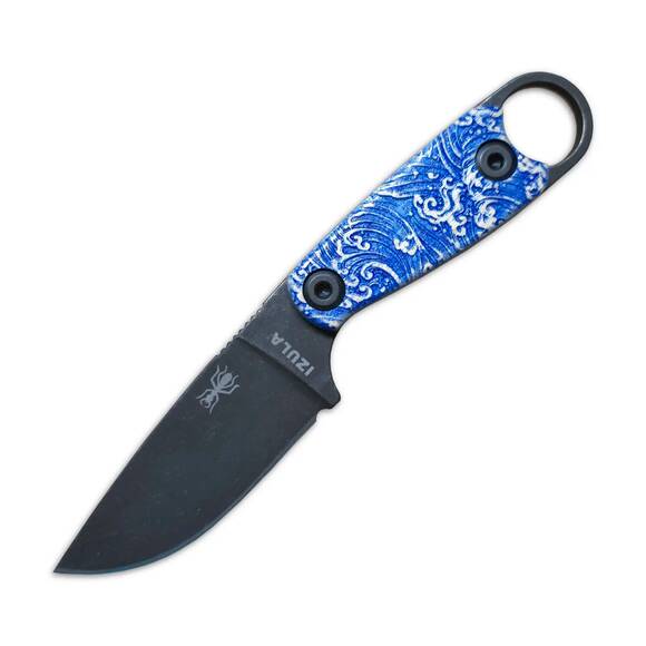 ESEE Izula short maple handle scales - Japan Wave / hand-painted