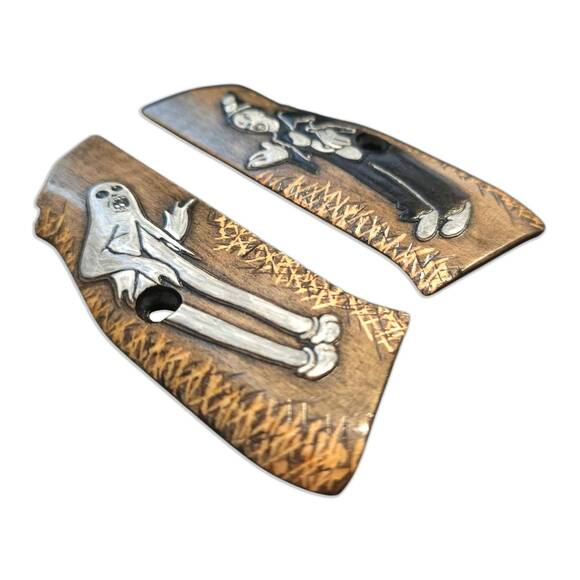 CZ Shadow 2 Maple Grips - Koko The Clown Scratches / Hand-painted