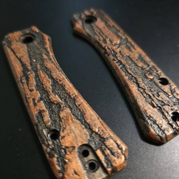 CIVIVI Baby Banter Maple Scales - Roughness Bronze / Hand-painted