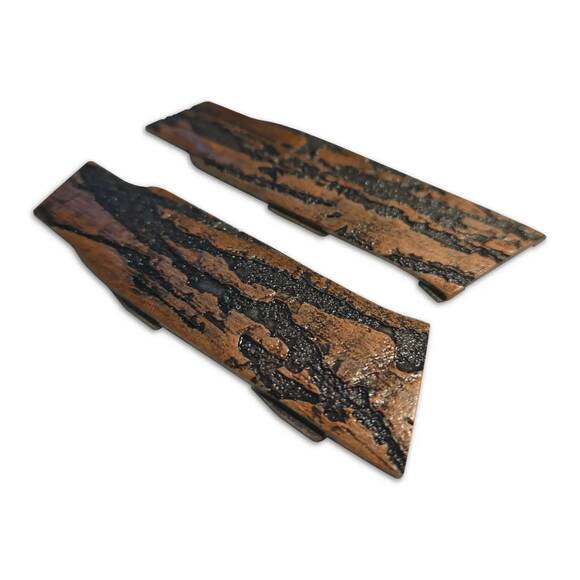 Laugo Arms Alien Creator, Remus Maple Grips - Roughness Bronze / Hand-painted