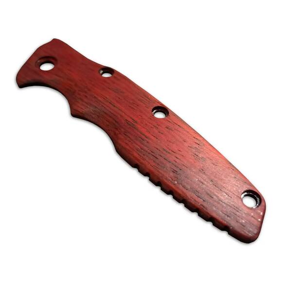 Hinderer Eklipse 3.5 padauk handle scales - Traditional / hand-painted
