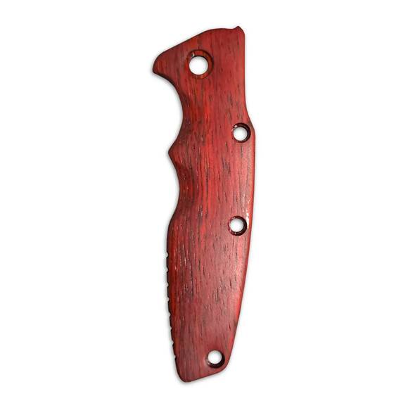 Hinderer Eklipse 3.5 padauk handle scales - Traditional / hand-painted