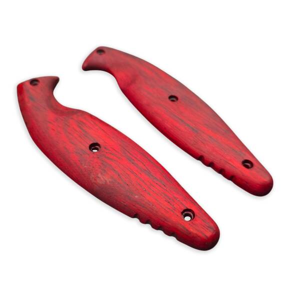 Traditional Padauk - Ka-Bar TDI Law Enforcement KA1482 Knife Scales by Svechnikov Knives