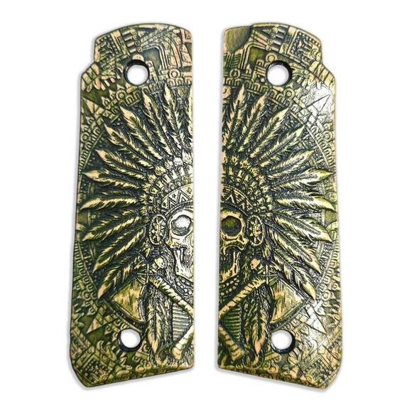 War Chief Green - Ruger 22/45 Mark IV Grips