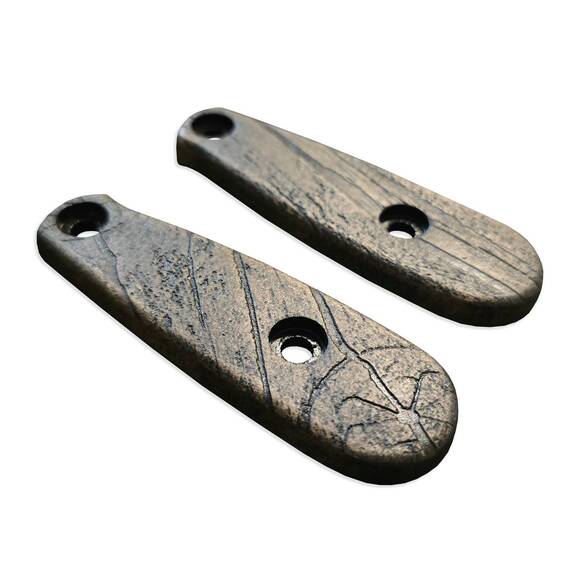 ESEE Izula maple handle scales - Wood Bark (3169) / hand-painted