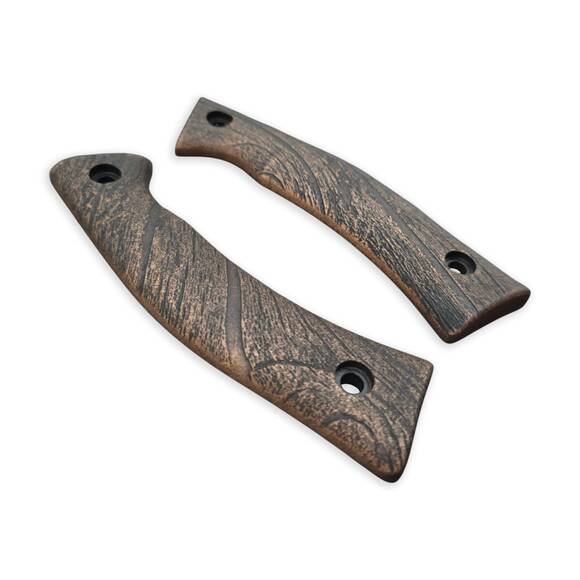 Wood Bark (3169) - Ka-Bar Gunny KA5300 Knife Scales by Svechnikov Knives